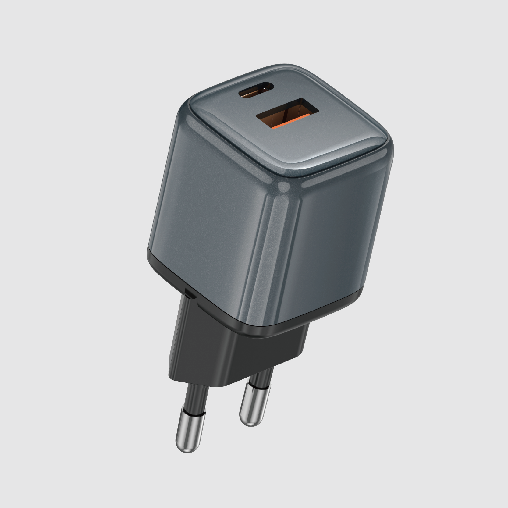 ASPOR GaN Mini Charger【Dual-port PD Fast Charger】A852