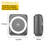 ASPOR Portable Magnetic Charger【Strong Magnet丨Built-in Stand for Hands-free Use】A367