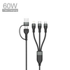 ASPOR 60W Fast Charging 6-in-1 data cable AC-38
