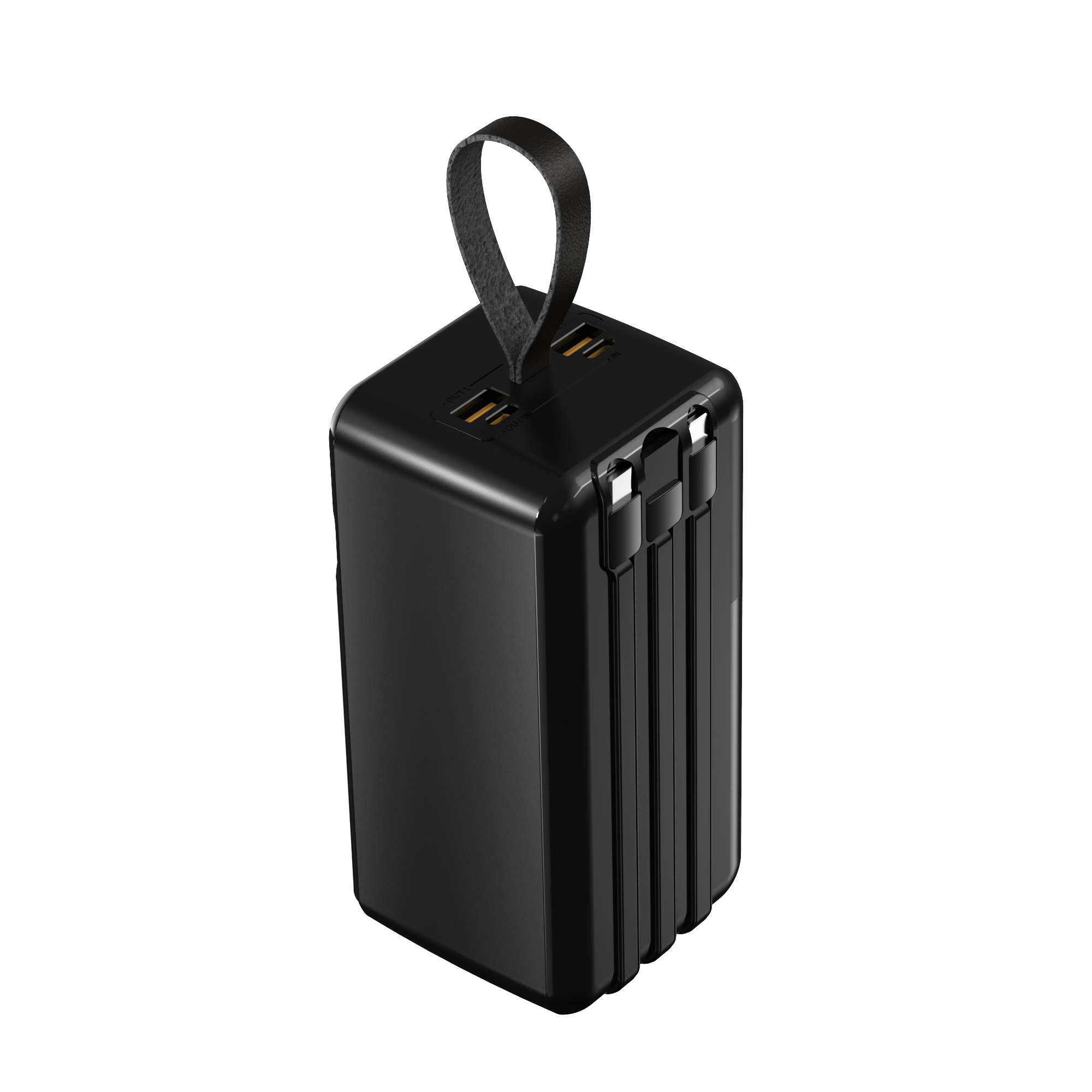 ASPOR Power Bank with Built-in 3 Cables【Fast Charging 丨Aviation compliance】A319