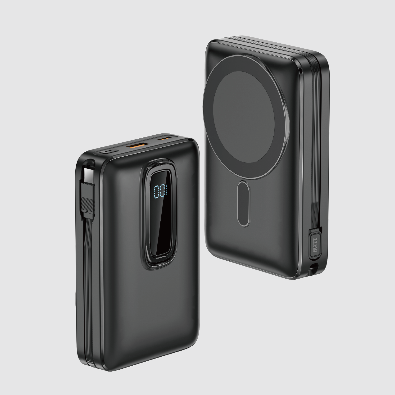 ASPOR Magnetic Power Bank【Fast Charging 丨Large Capacity】A386